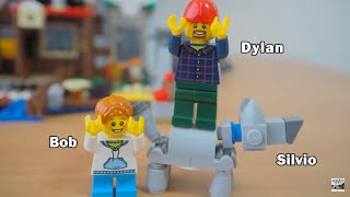 【LEGO MOVIE】ストップモーションアニメ ／ Machinery Dog 【Bob & Dylan】