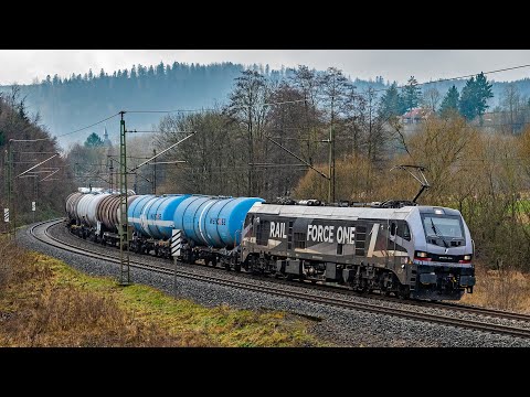 Rail Force One Stadler Euro9000, Hector Rail + Lkw-Walter, Railsystems uvm. auf der Frankenwaldbahn