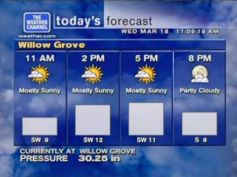 Weather Star XL 3/18/09 - Regional Forecast