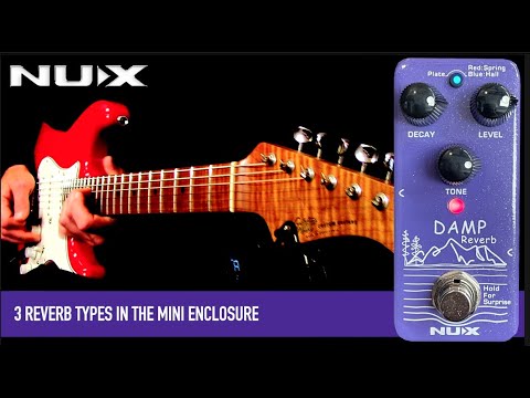 Демонстрация педали эффектов Nux NRV-3 Damp Reverb