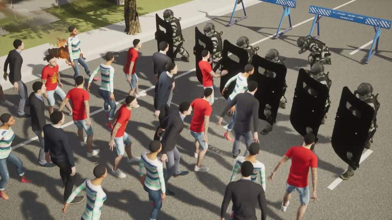 SimCloud - Scenario Law Enforcement