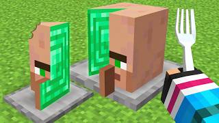 MOBを切って食べれるマインクラフト【 マイクラ / マインクラフト 】