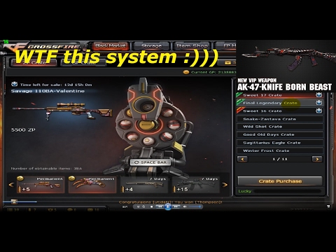 Crossfire NA 2.0: BIG UPDATE - AK47 - Obsidian Beast - New Sytem Black Market