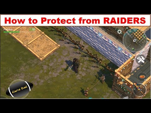 How to defense from RAIDERS Last Day on Earth