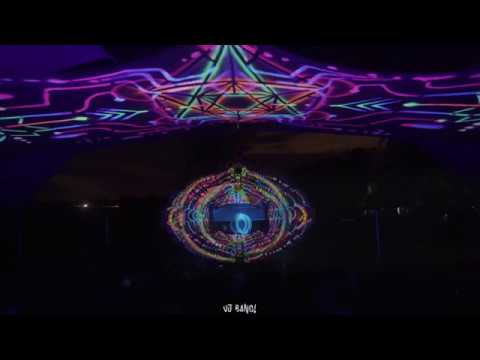VJ BANG! Vídeo Mapping na Reborn Trance 2018 [4K]