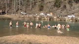 preview picture of video 'Greenbrier Valley Polar Bear Plunge 2009'