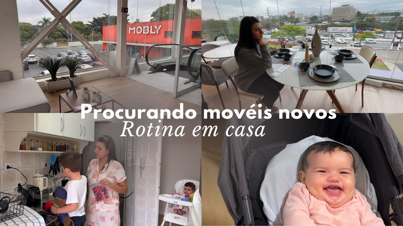 Tour pela Mobly da Marginal em São Paulo 🛋️ | Escolhendo os movéis novos | Rotina da Casa