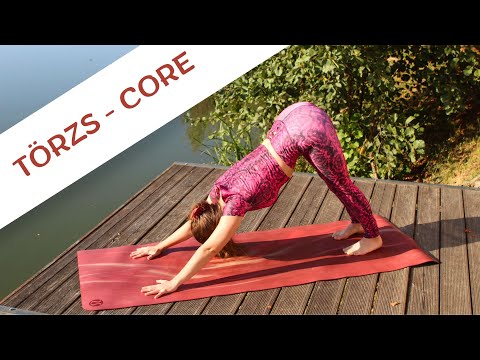 Törzsizom erősítő jóga 🔥 8 perc dinamikus jóga