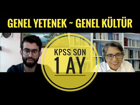 KPSS SON 1 AY ALTIN TAVSİYELER - Uzm. Eğit. Murat SAKİN