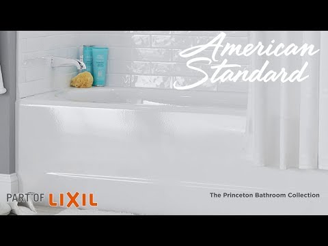 Princeton® Americast® 60 x 30-Inch Integral Apron Bathtub Right-Hand Outlet With Integral Drain // ARCTIC // YouTube Video