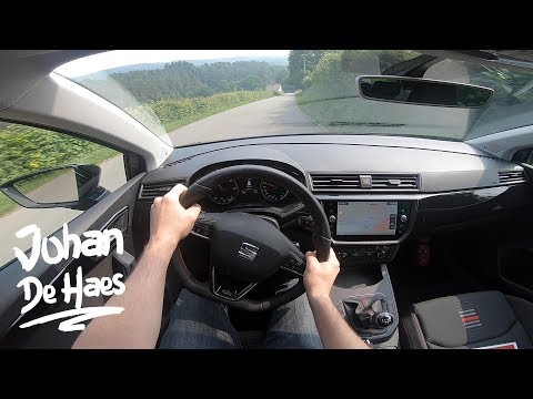 SEAT IBIZA 1.6 TDI 95 hp 5 door POV TEST DRIVE