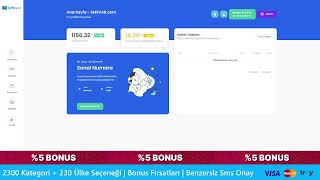 Türkiye’nin En Ucuz SMS Onay Sitesi | smsvar.com