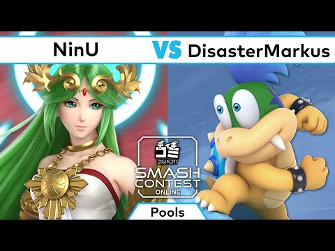 Online Smash Contest: #DigiKomi | NinU (Palutena) vs DisasterMarkus (Bowser Jr.) | Pools