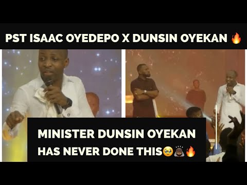 🥺SEE WHAT MINISTER DUNSIN OYEKAN DID AT PASTOR ISAAC OYEDEPO’S IGNITE MEETING IN ILORIN TONIGHT🔥