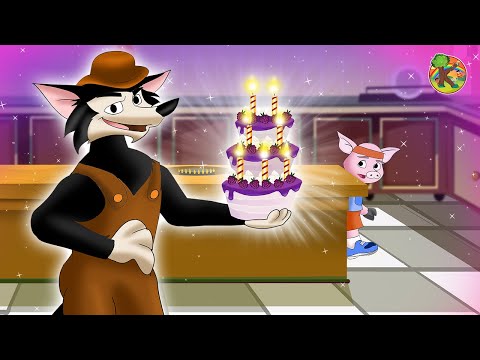 Les Trois Petits Cochons - Fête d'anniversaire | KONDOSAN en Français - Contes de Fées Français