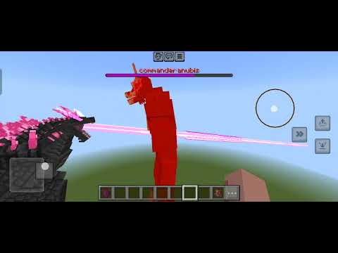 Godzilla evovled vs zombie Anubis