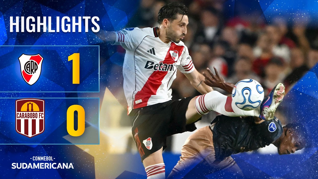 River Plate vs Carabobo Highlights