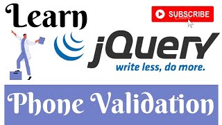 jQuery Lecture - 54 Phone Number Validation Tutorial in Hindi / Urdu