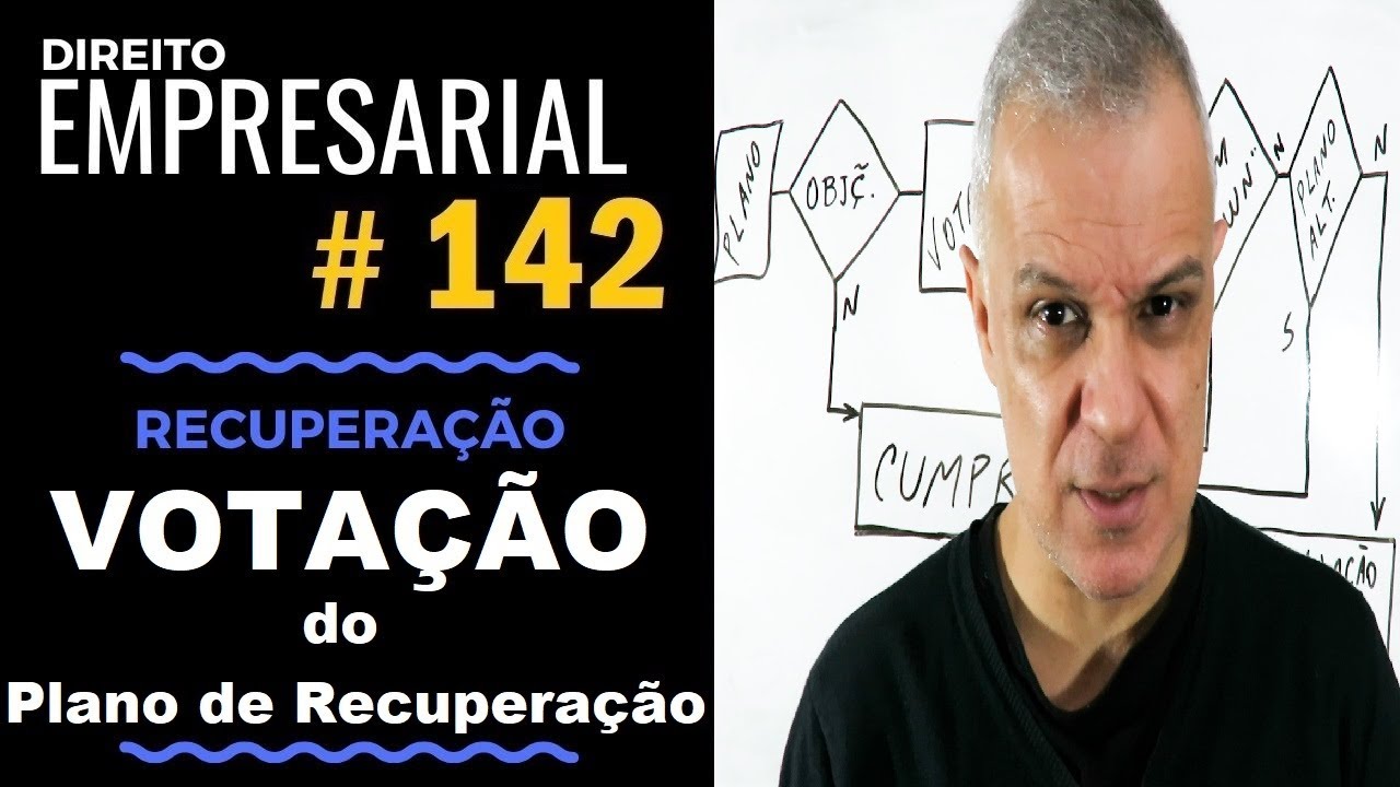 Direito Empresarial - Aula #142 - Votação do Plano da Recuperação