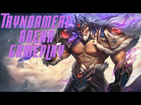 TRYNDAMERE GAREN ARENA!!!!!!! OP RUNES...