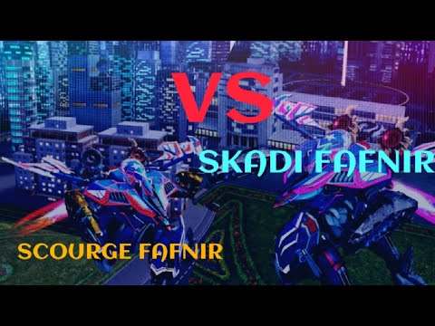Scourge Fafnir VS Skadi Fafnir  || War robots || DREADSKULL