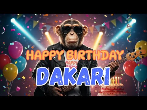 DAKARI Happy Birthday Song - Happy Birthday to Dakari
