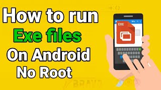 How to run exe files on android | How to open exe file in android | How to run exe on android