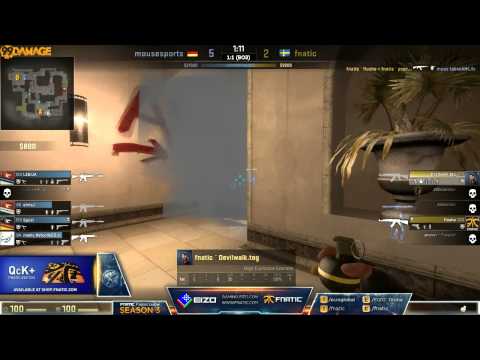 Fnatic vs mousesports | Cons Finale, Fnatic FragOut CS:GO League 3 | de_mirage Map 3