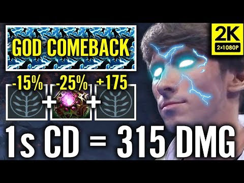 How to COMEBACK with 300 Dmg/1s DENDI Zeus 7.12 At it Finest Dota 2