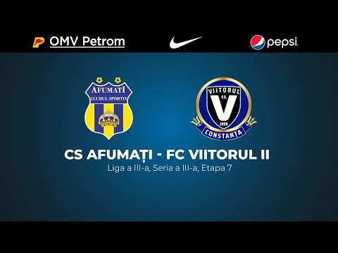 Liga a III-a, Seria a III-a, Etapa 7: CS Afumati - FC Viitorul II
