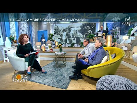 L'Ora Solare (TV2000) 2 marzo 2023 - Nunzia Gatta e Pier Augusto Berardi e la psicologa Paola Fenzi