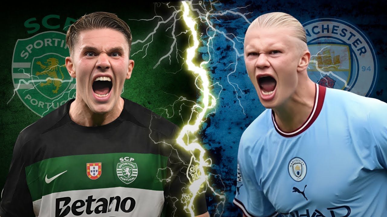GYÖKERES 🆚 HAALAND | Sporting Club de Portugal - Manchester City | 4-1