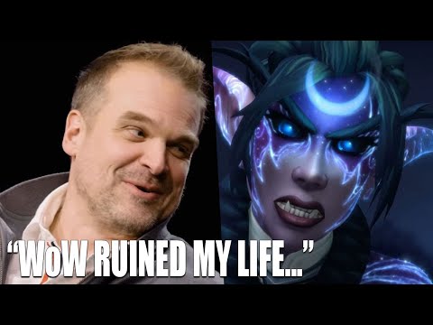 Stranger Things 4's David Harbour says World of Warcraft "ruined my life"