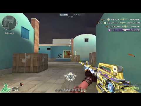 M4A1 IRON BEAST IMPERIAL GOLD