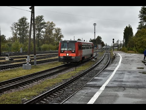 Вид из окна поезда по маршруту: Ржев Балтийский - Торжок