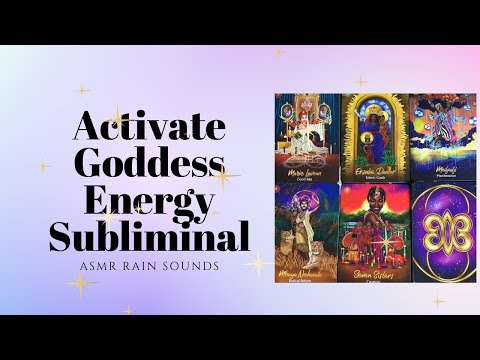 Awaken Your Goddess Energy Subliminal With Subliminal Affirmations | ASMR TAROT
