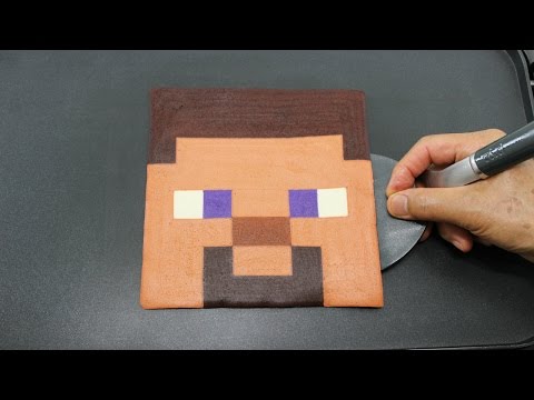 Minecraft Steve PANCAKE