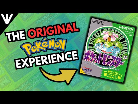 The ORIGINAL Pokémon Experience | Pocket Monsters Green (It's wild)