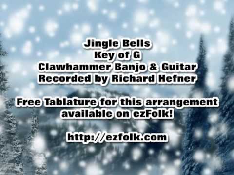 Jingle Bells - Clawhammer Banjo and Guitar