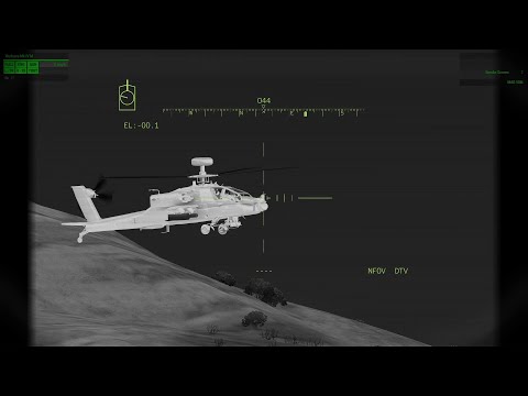 AH-64D and AC-130 Gunship wipes out Enemy Airbase - Surprise Dawn Raid - Simulation