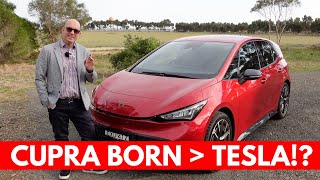 Cupra Born is better at self parking than Tesla!