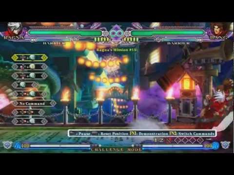 Blazblue Continuum Shift Extend: Ragna's Challenge Combo 15 is Impractical as all Hell