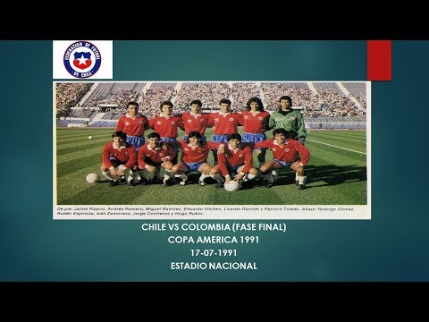 Chile vs Colombia Copa América 1991