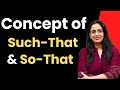 Conjunction Concept Of Such That So That English Grammar Hindi By Rani Mam For SSC CGL Bank