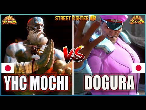 Street Fighter 6 🔥 YHC Mochi (DHALSIM)  Vs  Dogura (M Bison) 🔥Best Ranked Match🔥FightingGameWorldX