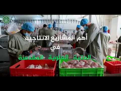 ⁣تعرف على أهم المشاريع الإنتاجية في العتبة العلوية المقدسة