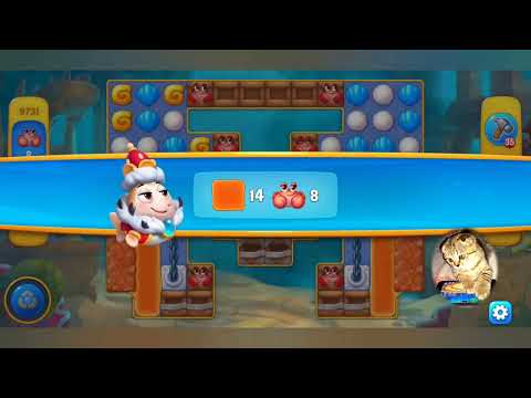 Fishdom 2022, no Boosters,  9731  level  -  прохождение без бустеров,  9731  уровень.