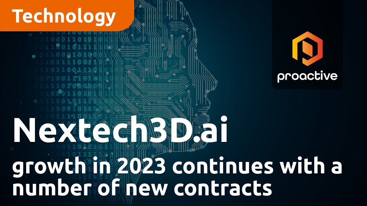 Nextech3D.ai says growth in 2023 continues with a number of new contracts
