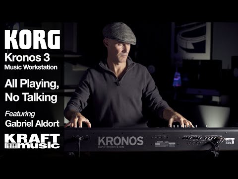 Korg Kronos 3 Music Workstation - All Playing, No Talking with Gabriel Aldort