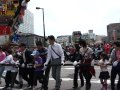 青柏祭（でか山）2012　府中町でか山　仙対橋での辻回し